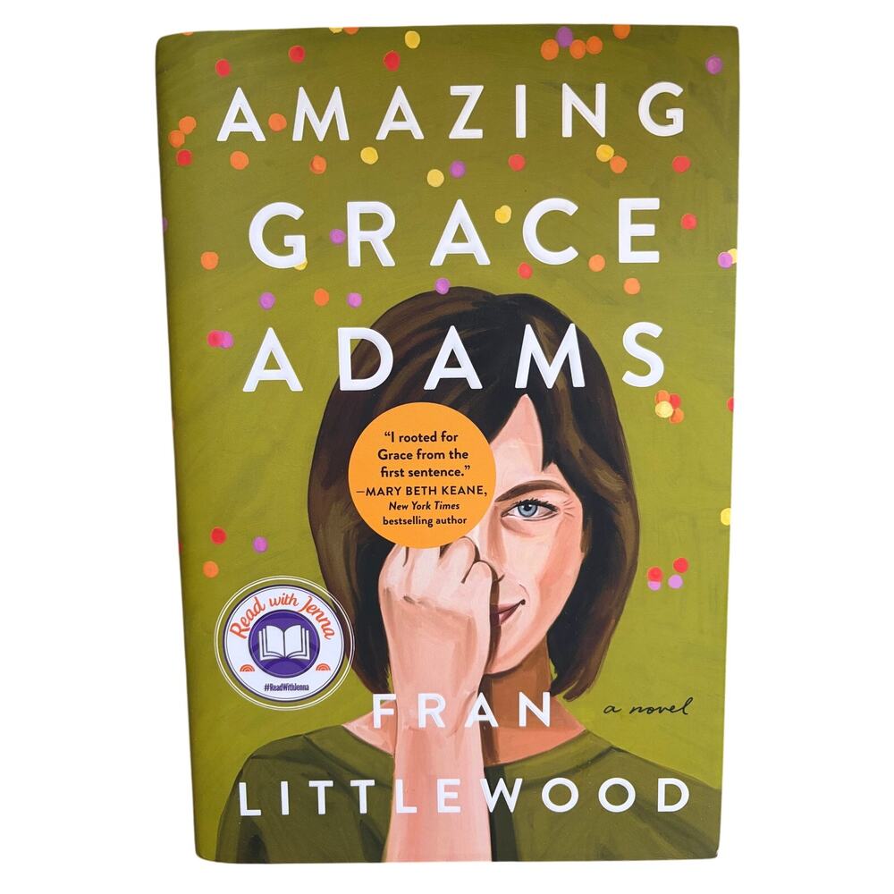 Amazing Grace Adams Fran Littlewood Read with Jenna Hardcover Book